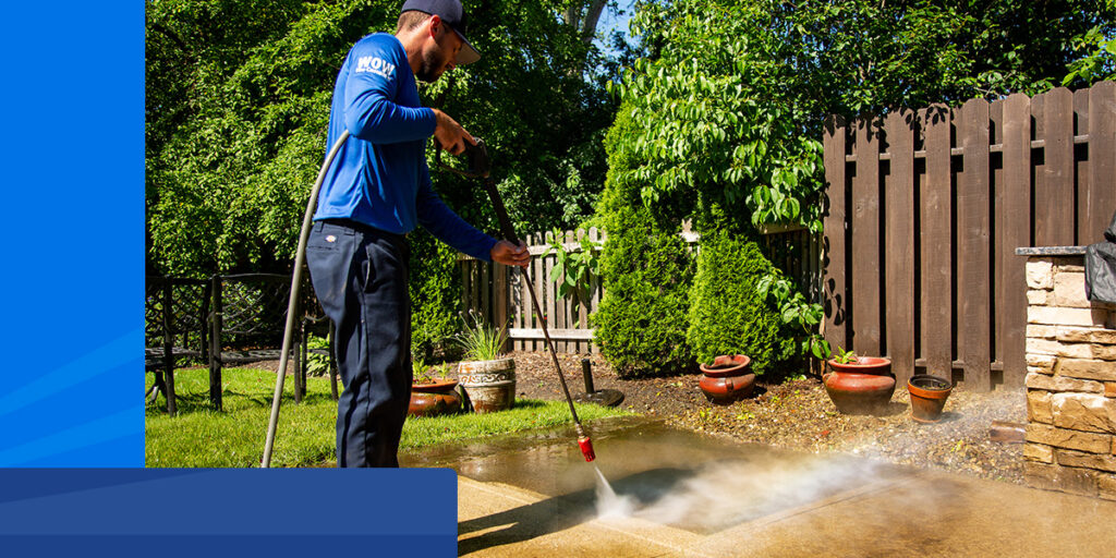 How does pressure washing work