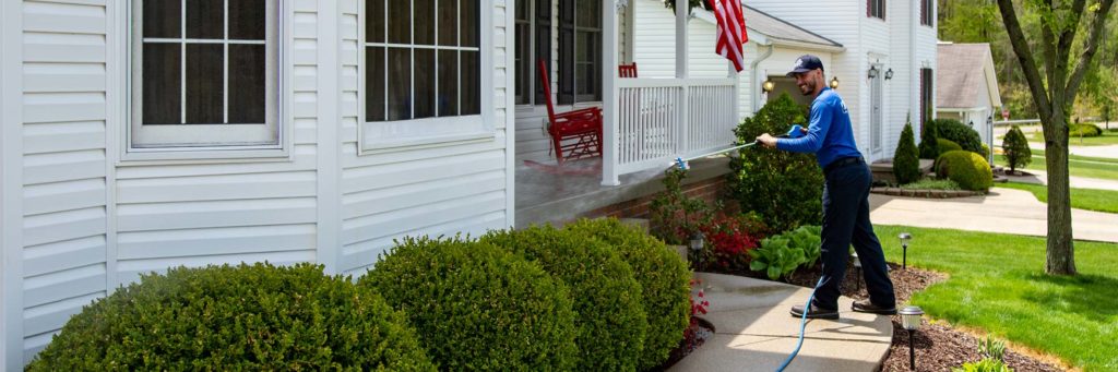 Hydro Savage Pressure Washing Power Washing a House