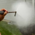 Power Washing Wand Cleaning House