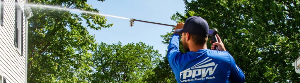 Power Washing White House